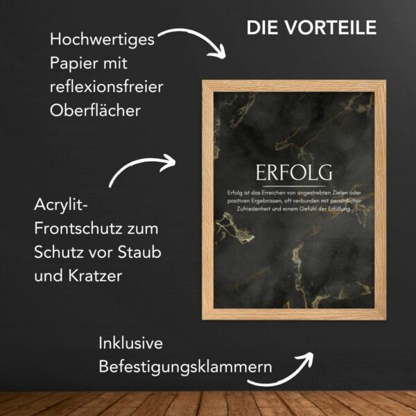 "Erfolg" Bild mit Rahmen – Bild 6