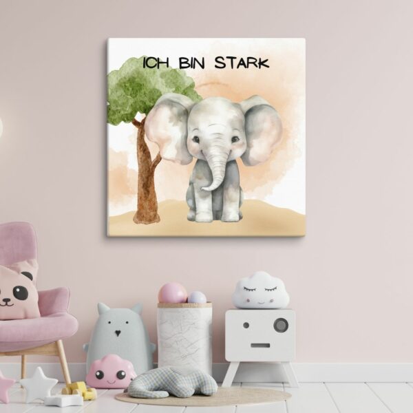 "Ich bin stark" Leinwand – Bild 8