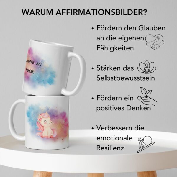 "Glaube an Magie" Tasse – Bild 4