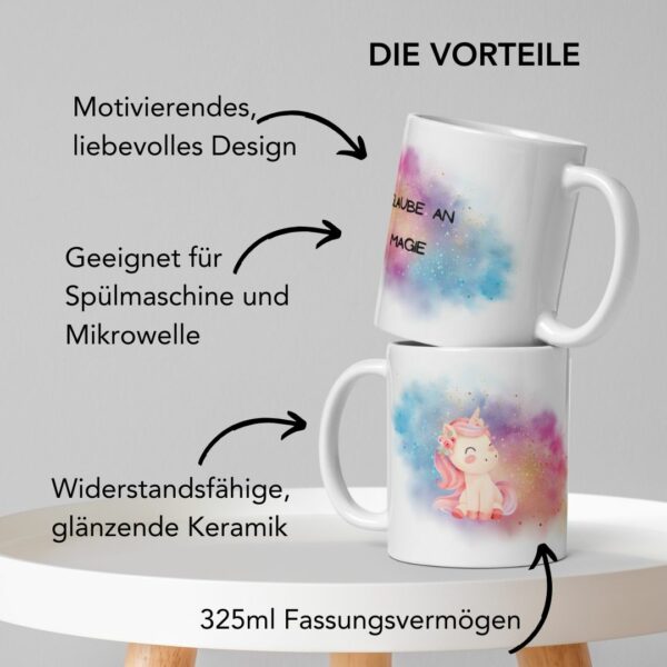 "Glaube an Magie" Tasse – Bild 5